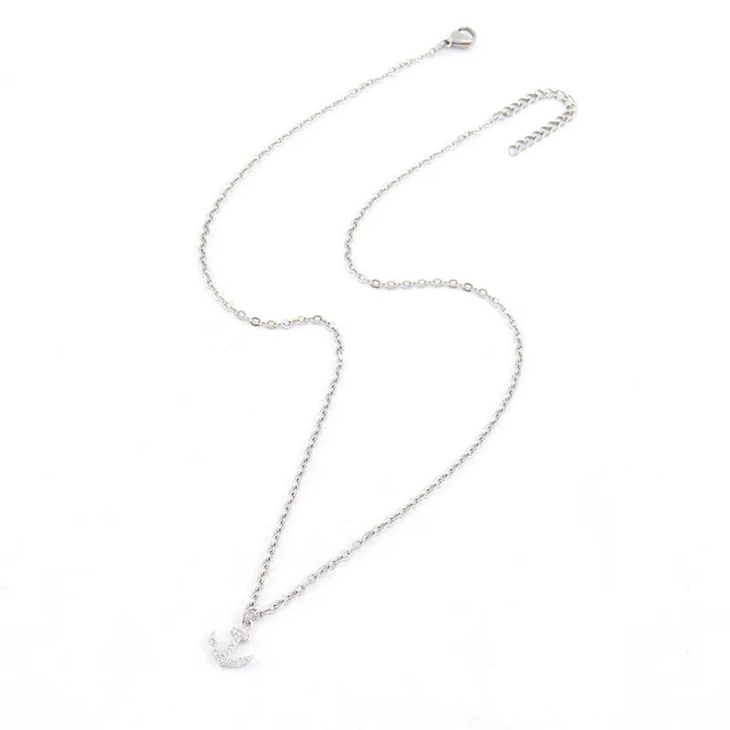 Anchor Pendant Necklace