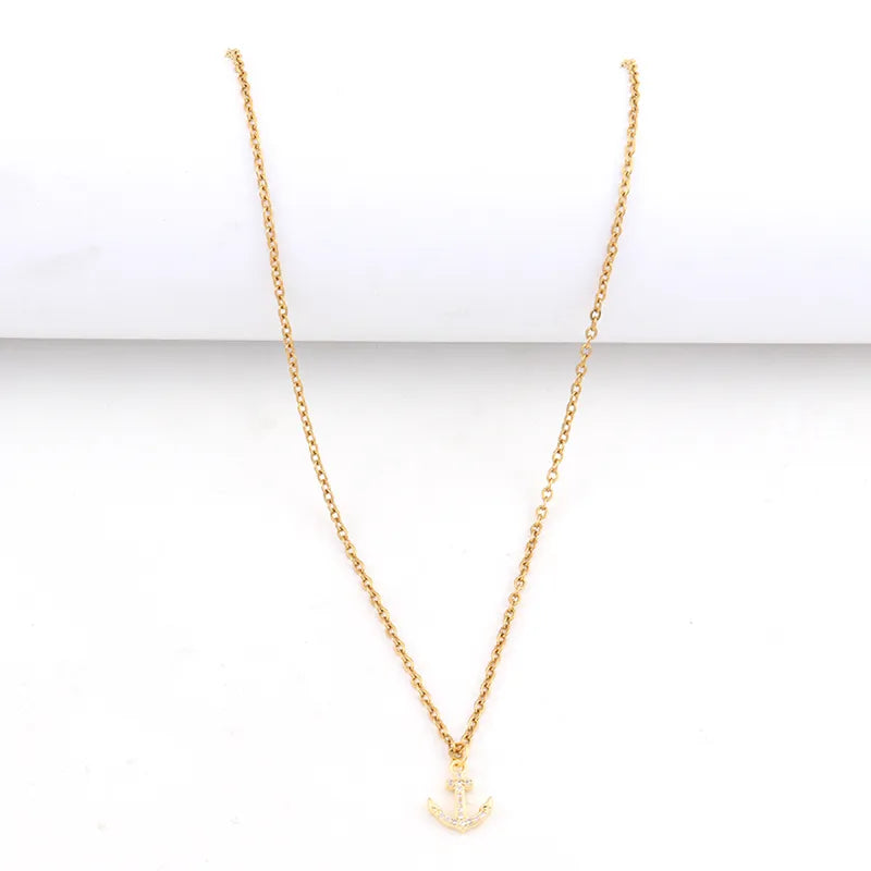 Anchor Pendant Necklace