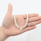 Pearl Heart Pendant Necklace