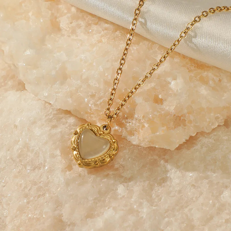 Gold Heart Necklace