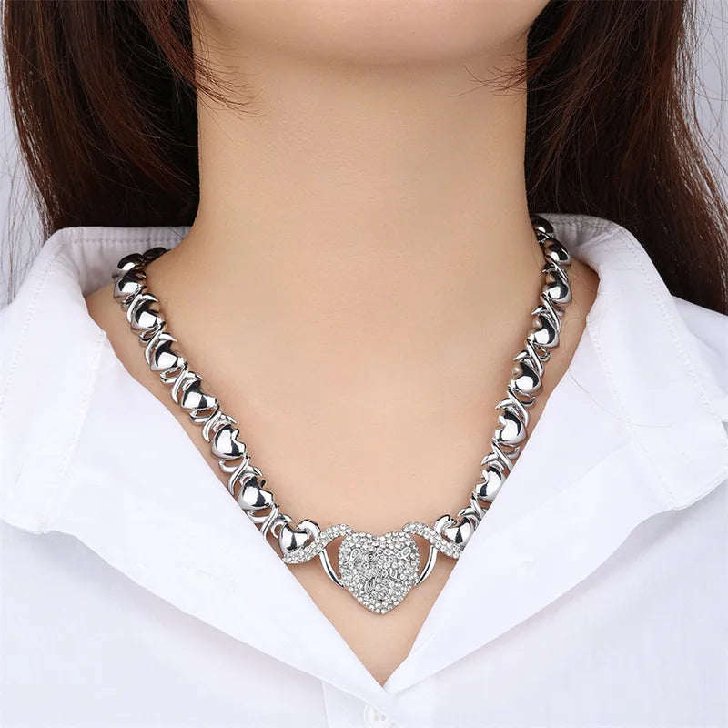 Shiny Heart Necklace