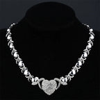 Shiny Heart Necklace