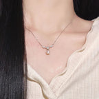 Pearl Drop Pendant Necklace
