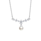 Pearl Drop Pendant Necklace