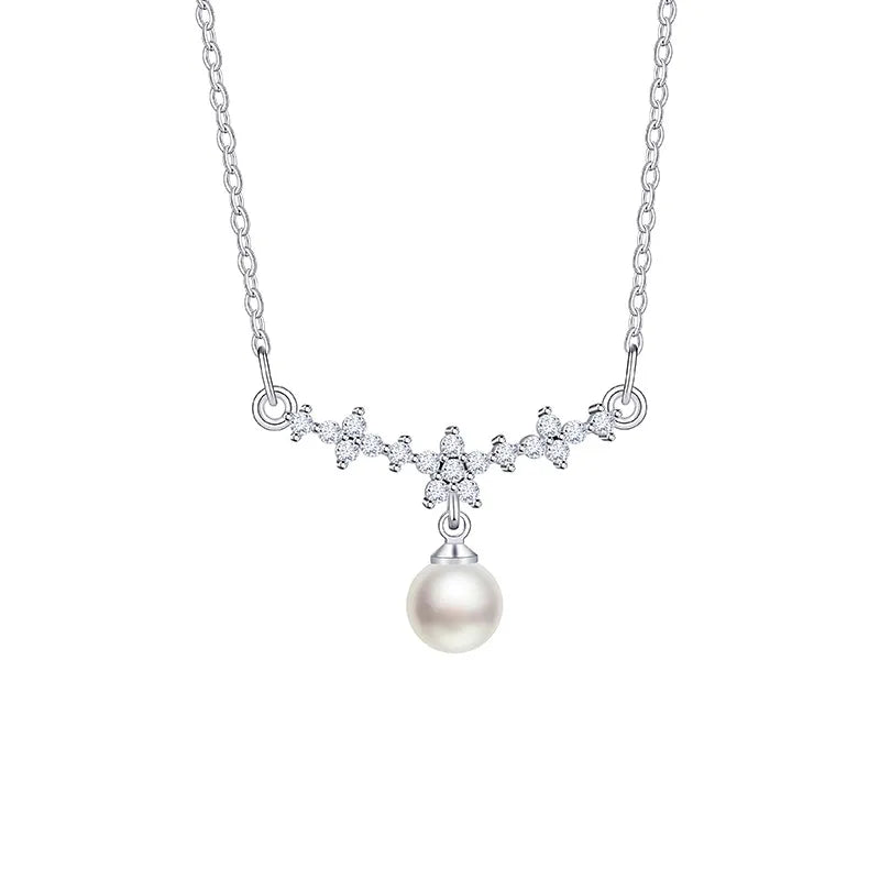 Pearl Drop Pendant Necklace