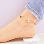 Butterfly Charm Anklet
