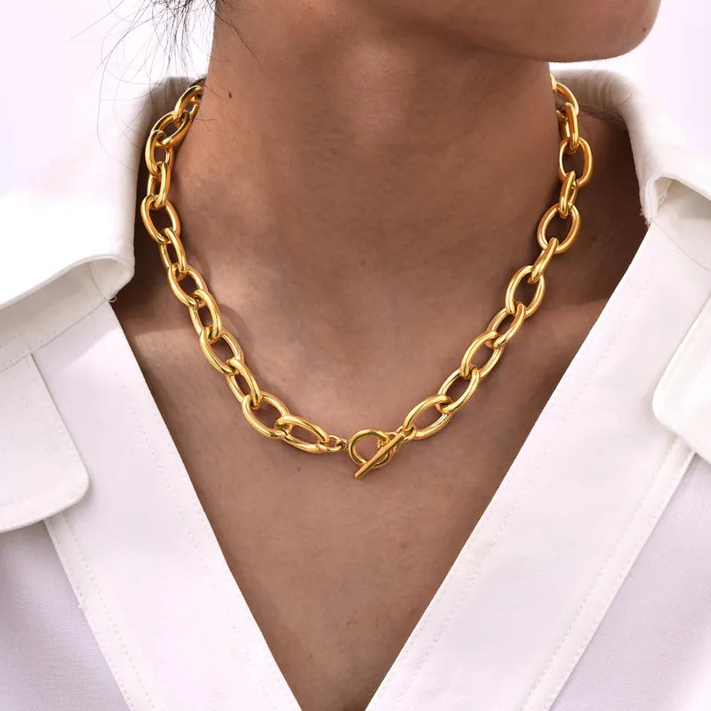 Golden Link Luxe Chain