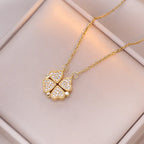 Detachable Four Leaf Clover Necklace